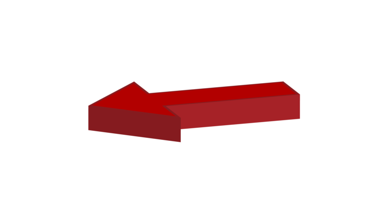 D sitting on bottom red color arrow sign png