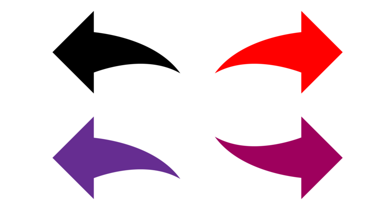both side arrow down png black Purple Pink and Red color png