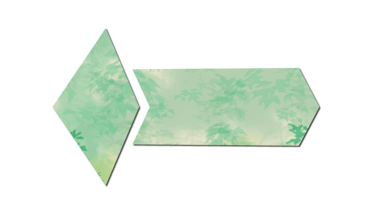 Green Leaf Textured bow arrow png