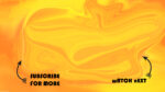 Liquid shaped Yellow colored simple add an end screen youtube