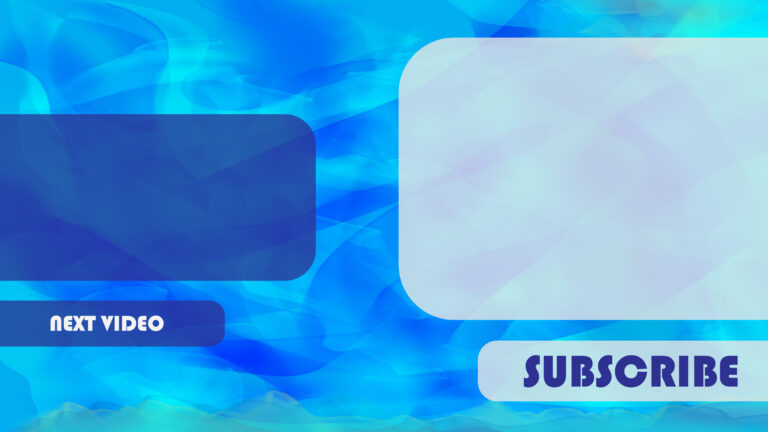 Water Texture blue and cyan create end screen youtube