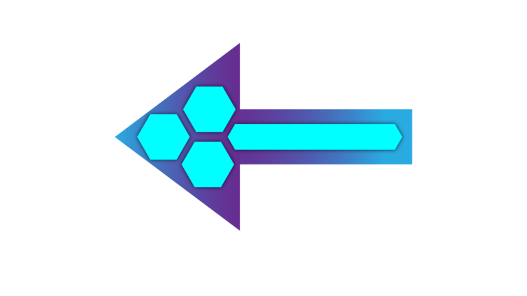 black and Purple arrow png
