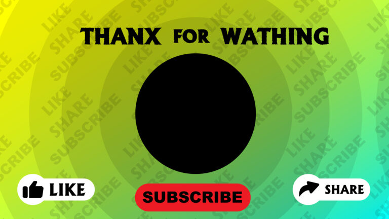 like share subscribe pattern yellow mixes green outro screens