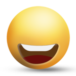 lol emoji laught at loud foam ball png