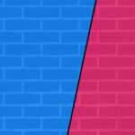 Blue and pink wall texture photo editing background download.