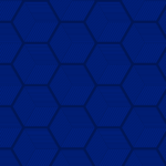 Blue hexagone white abstract background hd.