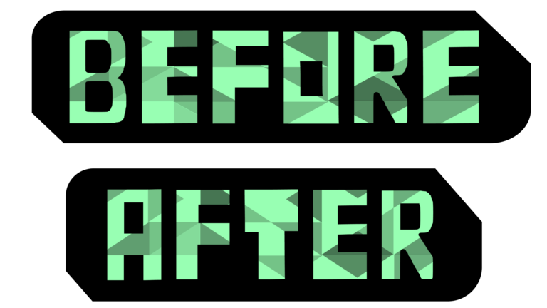 Green army style before after png free download