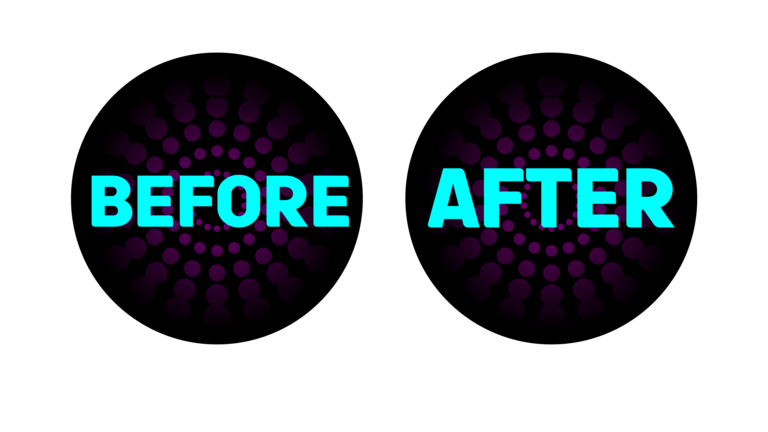 In the circle before after png cyan and purple jpg
