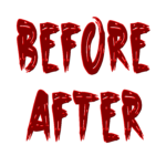 Red Horror before after png