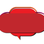 Red callout Transparent png
