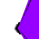 arrow aim to subject unique design purple Color youtube thumbnail template