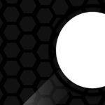 hexagon pattern tiles simple white circle color black Color youtube thumbnail template