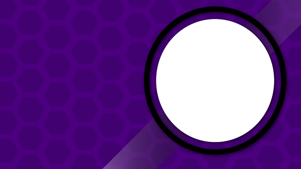 hexagon pattern tiles simple white circle color purple Color youtube thumbnail template