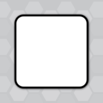 honeycomb background with square placed center for subject grey Color youtube thumbnail template
