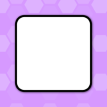 honeycomb background with square placed centre for subject purple Color youtube thumbnail template