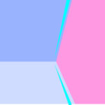 two sided centerd with black stroke vs design blue Color pink Color youtube thumbnail template