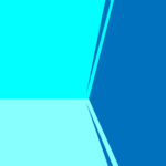two sided centerd with black stroke vs design cyan Color blue Color youtube thumbnail template
