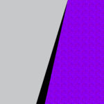 two sided centerd with black stroke vs design purple Color youtube thumbnail template