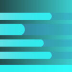 Cyan and teal youtube template thumbnail