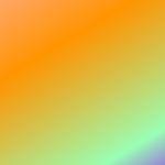 Orange color linear gradient background.