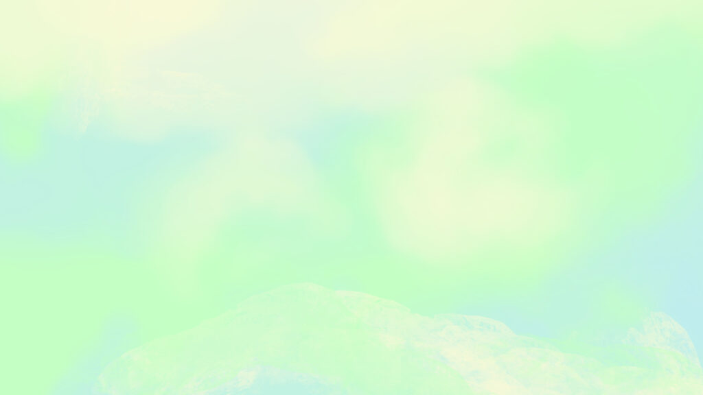 Simple green pastel background.