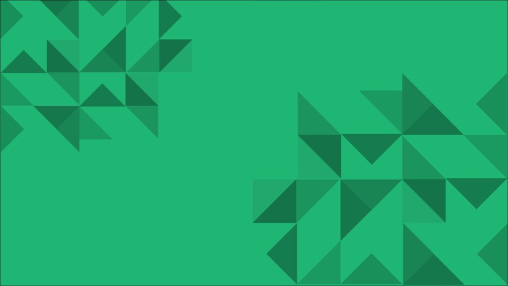 minimal geometric abstract green background.