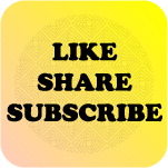 Yellow subscribe button 150x150 pixel