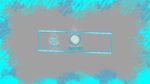 Cyan color banner with grunge design