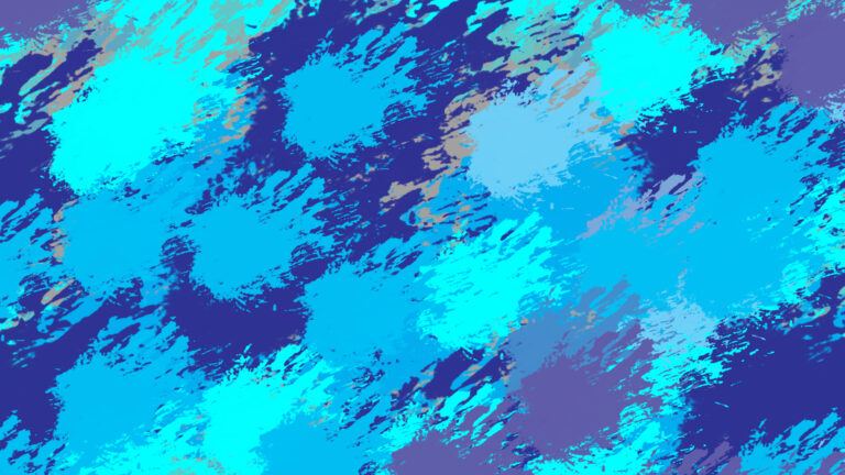 Grunge Cyan and teall color brush background