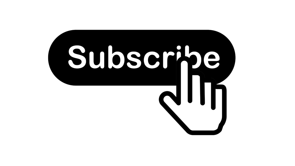 Press the subscribe button PNG