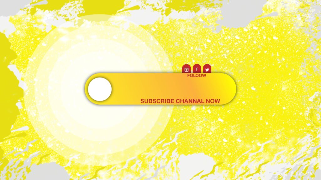 Yellow YT cover with circle design