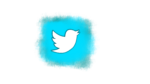 Blue twitter logo png free download