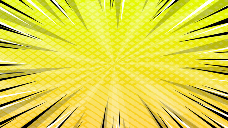 yellow action comic background, comic book background