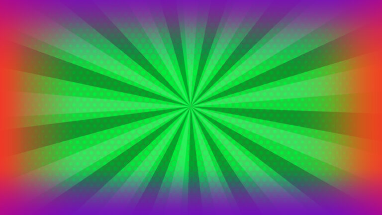 Green color comic style 4k thumbnail background