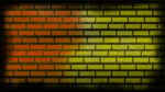 wall with yellow orange neon light yt thumbnail backgorund