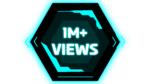 1 Million View PNGs Sci Fi Inspired hexagon UI Designs with Virtual Screens and Cyan Lines