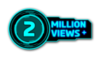 2 Million View PNG Downloads Stunning circle Graphics with Black and Cyan sci fi HUD Displays