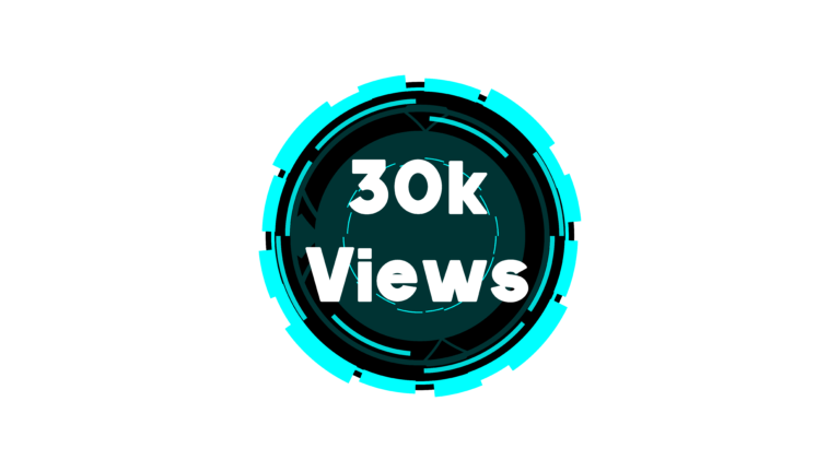 30k Views PNG Downloads Stunning circle Graphics with Black and Cyan sci fi HUD Displays