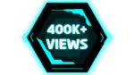 400k View PNGs Sci Fi Inspired hexagon UI Designs with Virtual Screens and Cyan Lines