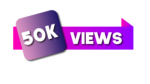 50 k view YT views symbol PNG image