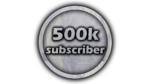 500K subscriber complate PNG Free Download 500k Subs PnG