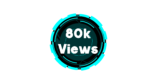 80k Views PNG Downloads Stunning circle Graphics with Black and Cyan sci fi HUD Displays