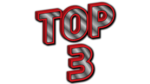 Red 3D Top 3 PNG Download
