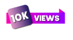 YouTube 10k views symbol PNG