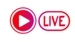 Live transparent png in red color