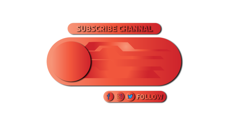 Red Youtube Banner PnG, 1024x576 YT Cover