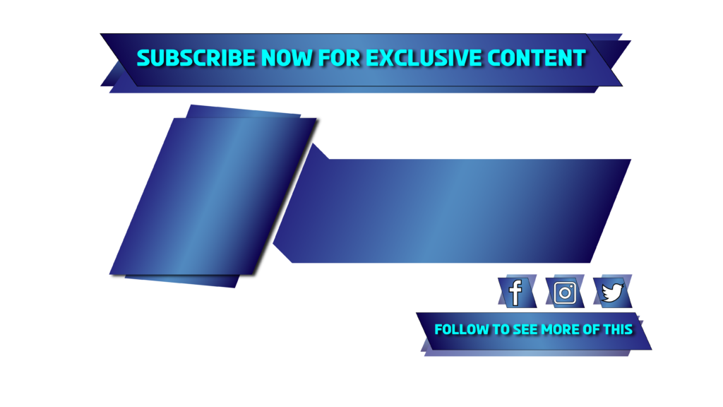 Youtube cover png , blue color youtube banner