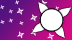 Pink flower Youtube thumbnail PNG