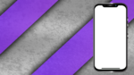 Purple mobile png with thumbnail background