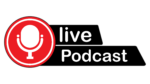 Live Podcast PNG Logo with Transparent Background Apple, Anchor Icons.